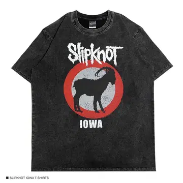 SLIPKNOT 슬립낫 XL 반팔 티셔츠 락 밴드 티