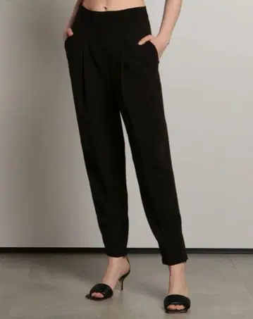 Theory Luxe Row Crepe Malen ST 팬츠 40