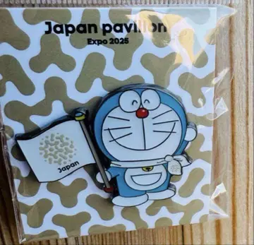 [ 박람회장 한정판 ] 일본관 x 도라에몽 핀 배지