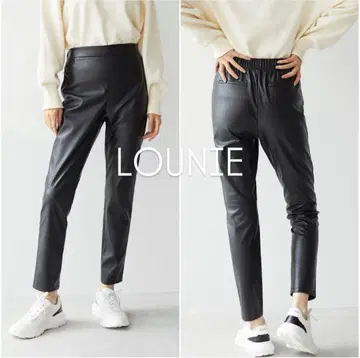 [ 새상품급 ] LOUNIE 인조 가죽 레깅스 팬츠