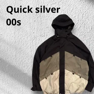 00s Quiksilver 마운틴 후드티 3톤