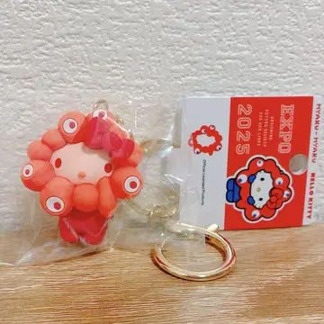 산리오 최애 컬러 키링 미야쿠미야쿠 한정판 오사카 만박 헬로키티