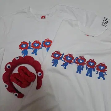 미야쿠미야쿠 T셔츠 150 160size와, 머리띠