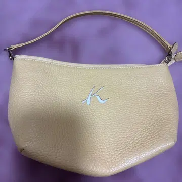 키타무라 파우치 백 옐로우 컬러