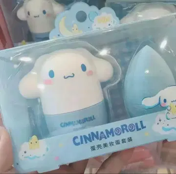 산리오 시나모롤 메이크업용 스펀지 세트