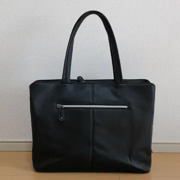 토트백 비즈니스 백 남성용 블랙 합성 피혁