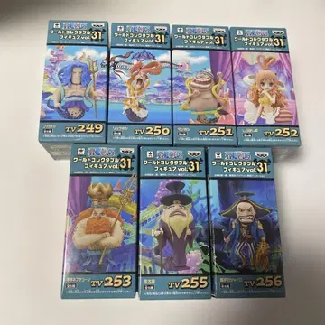 ONEPIECE 월드 컬렉터블 피규어 7체 세트 vol.31