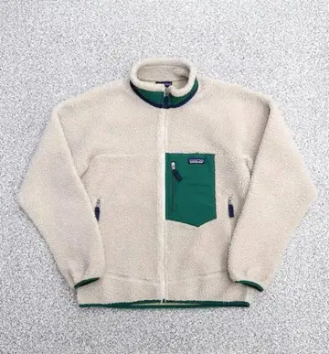 레어 patagonia 파타고니아 레트로X FA16 내추럴 x 그린