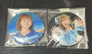 Aqours documentary 캔뱃지 사이토 슈카 2개 세트