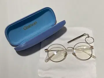 Granvan 블루라이트 차단 안경 골드 프레임