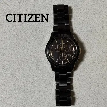 CITIZEN / 시티즌 / 크로노그래프 블랙