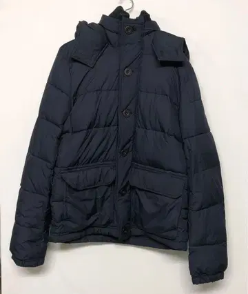 Abercrombie & Fitch 구제 의류 와펜 후드 다운 자켓