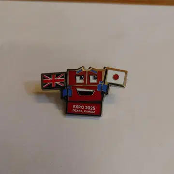 UK pavilion pin EXPO 2025 핀 배지 영국