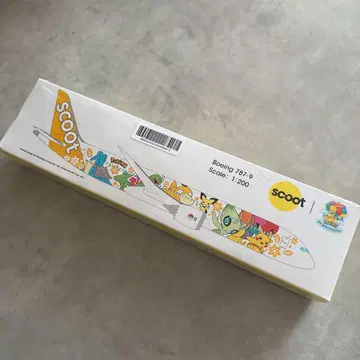 Scoot Boeing 787-9 포켓몬 모델 새상품