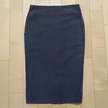 [ MADISON BLUE ] 매디슨 블루 데님 스커트/다크 그레이/M