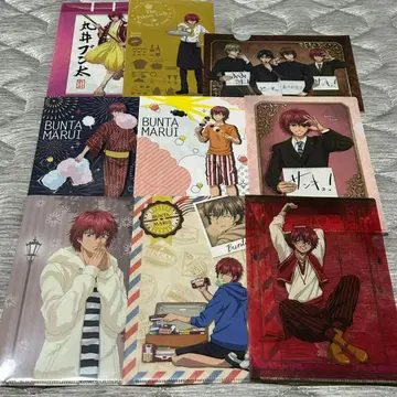 테니스의 왕자님 마루이 분타 미니 클리어 파일 9점 묶음 판매