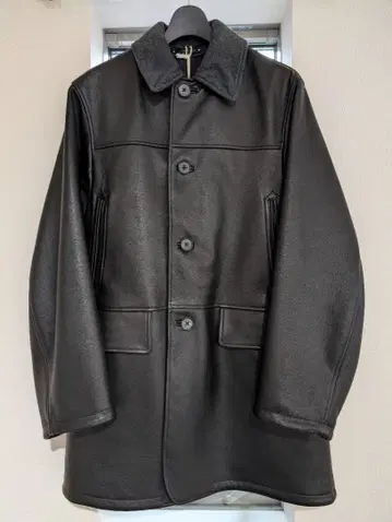 MAATEE&SONS LAMB LEATHER CAR COAT size2