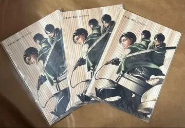 미개봉 새상품 진격의 거인 삼나무 파일 3장 세트