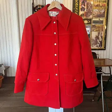 USA제 70's Knockabouts Pendleton 울 코트