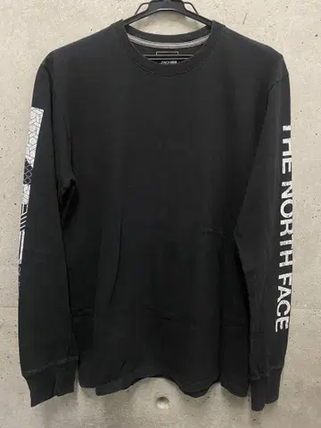 [ THE NORTH FACE ] 남성용 긴팔 티셔츠 S/P 블랙