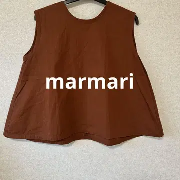 marmari 말마리 슬리브리스 튜닉