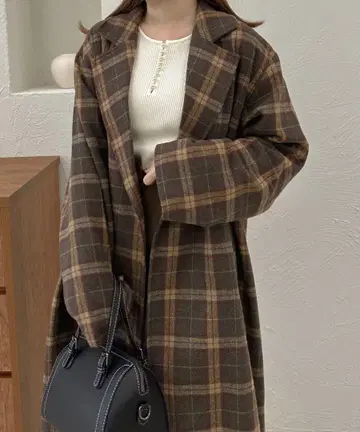 apres jour clair 모듬 체스터 코트