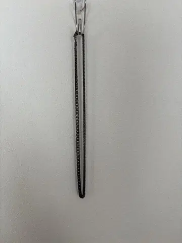 티타늄 블랙 체인 목걸이
