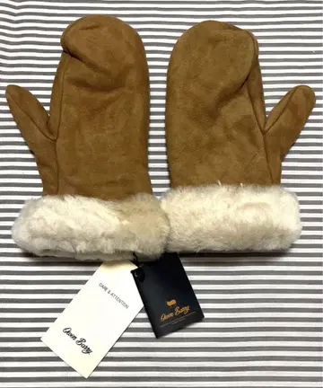 미사용 Owen Barry 오웬 장갑 카멜