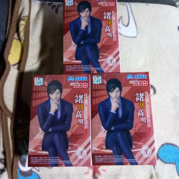 명탐정 코난 모로후시 타카아키 쵸코노세 피규어 3점