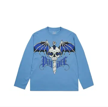 PALACE WINGSPAN LONGSLEEVE OCEAN BLUE