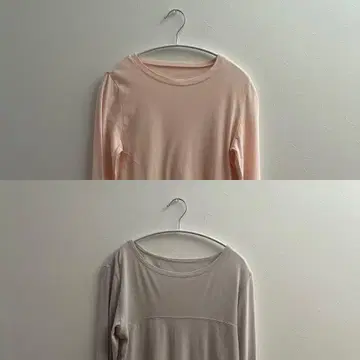 슬로브 이에나 레이어드 스타일 세트 롱 TEE