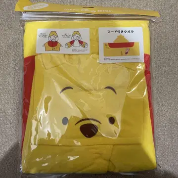 곰돌이 푸 후드 부착 타월