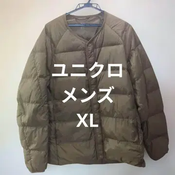 UNIQLO XL 올리브 리사이클 다운 자켓