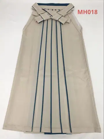 여자 하카마 안돈 하카마 바이컬러 폴리에스테르 끈 아래 99cm