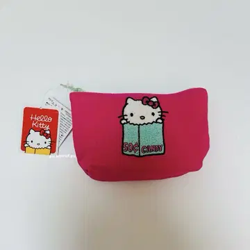 헬로키티전 사가 자수 파우치