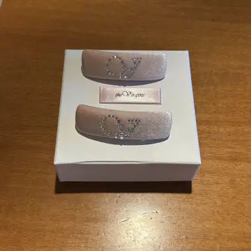 the Virgene 핑크 헤어핀 2개 세트