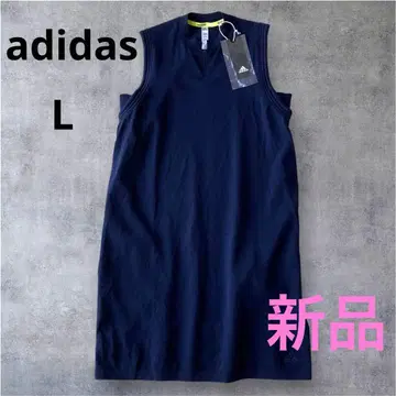 [새상품] adidas 니트 원피스 이너 팬츠 포함 L 사이즈 골프웨어