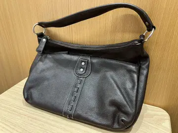 (미사용품) Hush Puppies 다크 브라운 숄더백 중형