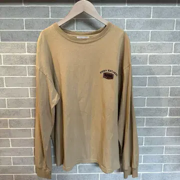 [ FREAK'S STORE ] 남성용 롱 T 베이지