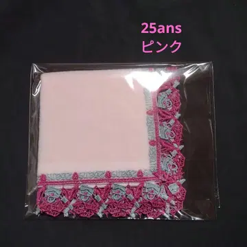 치카자와 레이스 25ans 2025년 11월호 타월 손수건 핑크 한정판