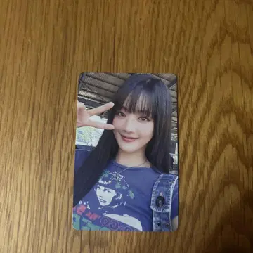 idle 민니 오프라인 이벤트 회장 특전 트레이딩 카드