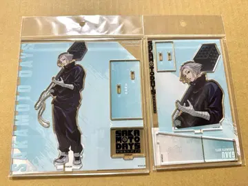 SAKAMOTO DAYS 베이스야드 아크릴 스탠드 카드 디자인