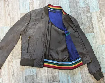 카키 봄버 자켓