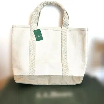 [ 단종/한정판 ] LLBean 웹 핸들 토트 베이지 크림