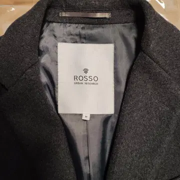 ROSSO URBAN RESEARCH 체스터 코트 그레이 M 사이즈