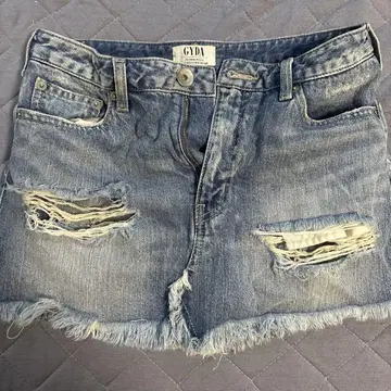 GYDA 데님 숏팬츠 라이트 블루
