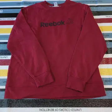Reebok 빨간색 트레이닝복 L