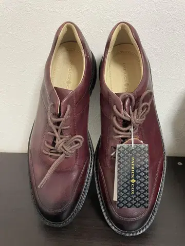 PATRICK COX 버건디 드레스 슈즈