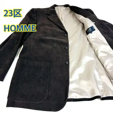 [ 빅 사이즈 ] 23구 HOMME 코듀로이 테일러드 자켓