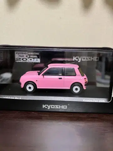 KYOSHO 1/43 NISSAN Be-1 핑크 교쇼 페어 2008